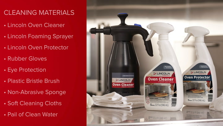 Lincoln 1100 Series Weekly Cleaning