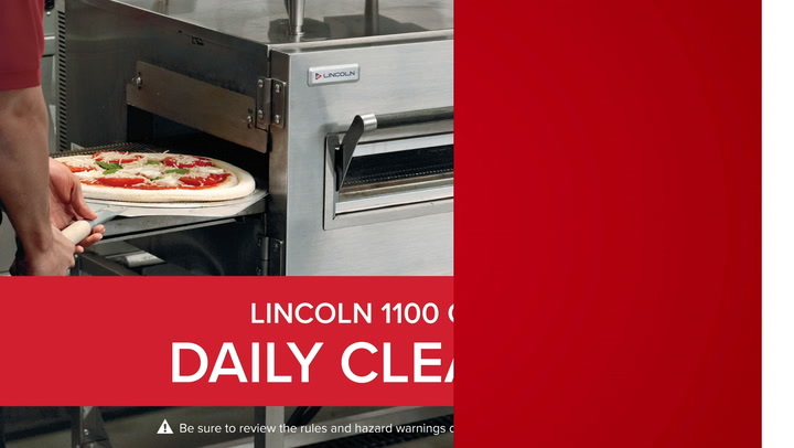 Lincoln 1100 Series Daily Cleaning